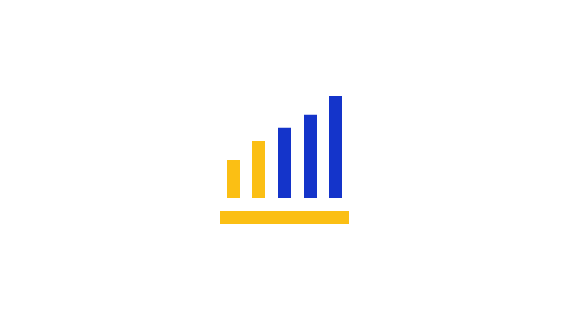 bar graph icon